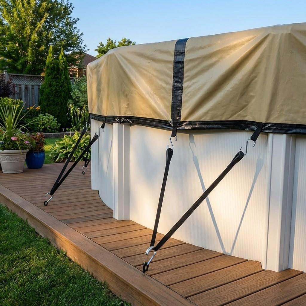 HPI Above Ground Pool Cover - Thumbnail 4