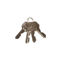 Property Preservation REO HUD Keys Stamped With Code