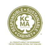 KCMA certified responsible sustainable cabinet